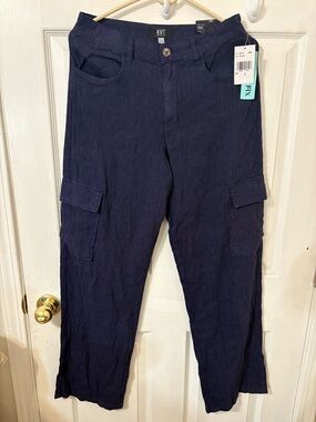 KUT From the Kloth Men's Navy Cargo Pants